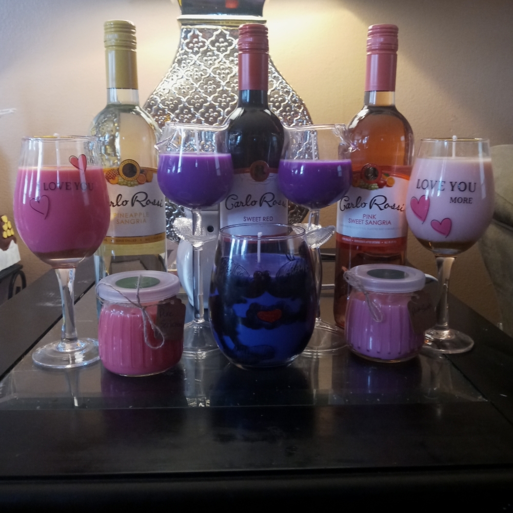 Valentines special candle set